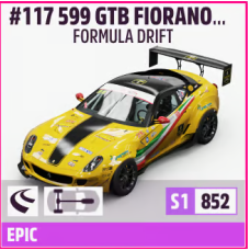 117 599 GTB FIORANO 2007 FORMULA DRIFT