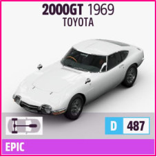 2000GT 1969 TOYOTA