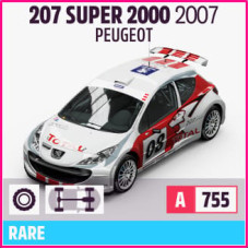 207 SUPER 2000 2007 PEUGEOT