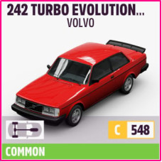 242 TURBO EVOLUTION 1983 VOLVO