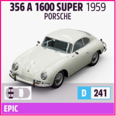 356 A 1600 SUPER 1959 PORSCHE