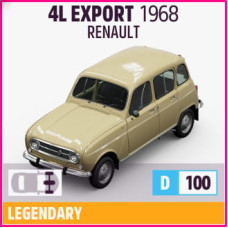 4L EXPORT 1968 RENAULT