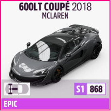 600LT COUPÉ 2018 MCLAREN