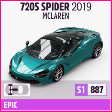 720S SPIDER 2019 MCLAREN