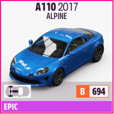 A110 2017 ALPINE