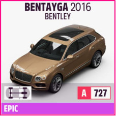 BENTAYGA 2016 BENTLEY