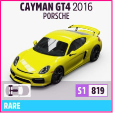 CAYMAN GT4 2016 PORSCHE