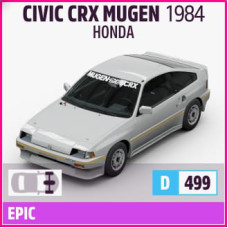 CIVIC CRX MUGEN 1984 HONDA