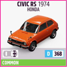 CIVIC RS 1974 HONDA