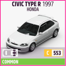 CIVIC TYPE R 1997 HONDA