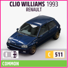 CLIO WILLIAMS 1993 RENAULT