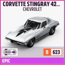 CORVETTE STINGRAY 427 1967 CHEVROLET