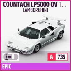 COUNTACH LP5000 QV 1988 LAMBORGHINI