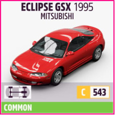 ECLIPSE GSX 1995 MITSUBISHI