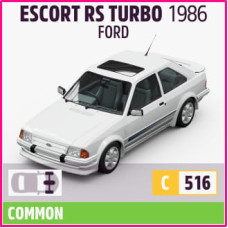 ESCORT RS TURBO 1986 FORD