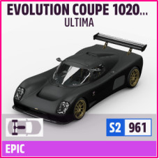 EVOLUTION COUPE 1020 2015 ULTIMA