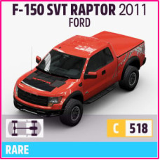 F-150 SVT RAPTOR 2011 FORD