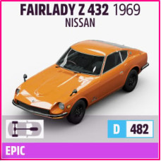 FAIRLADY Z 432 1969 NISSAN