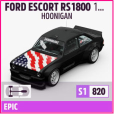 FORD ESCORT RS1800 1978 HOONIGAN