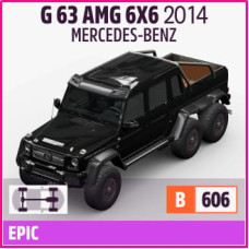 G 63 AMG 6X6 2014 MERCEDES-BENZ