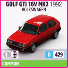 GOLF GTI 16V MK2 1992 VOLKSWAGEN