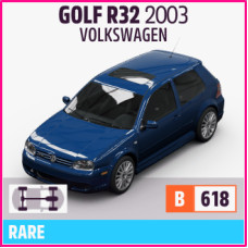 GOLF R32 2003 VOLKSWAGEN