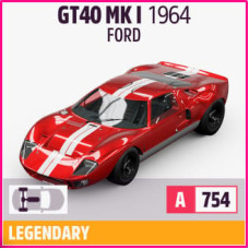 GT40 MK 1 1964 FORD