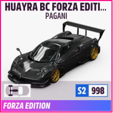 HUAYRA BCFORZA EDITION 2016 PAGANI