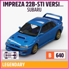 IMPREZA 22B-STI VERSION 1998 SUBARU