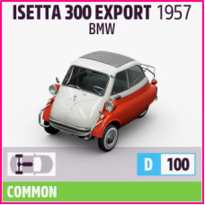 ISETTA 300 EXPORT 1957 BMW