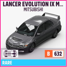 LANCER EVOLUTION IX MR 2006 MITSUBISHI