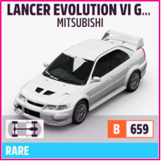 LANCER EVOLUTION VI GSR 1999 MITSUBISHI