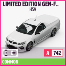 LIMITED EDITION GEN-F GTS MALOO 2014 HSV