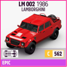 LM 002 1986 LAMBORGHINI