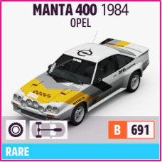 MANTA 400 1984 OPEL