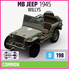 MB JEEP 1945 WILLYS