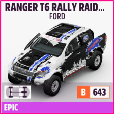 RANGER T6 RALLY RAID 2014 FORD