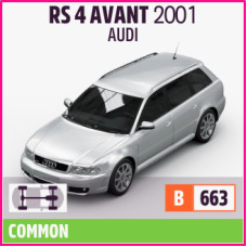 RS 4 AVANT 2001 AUDI