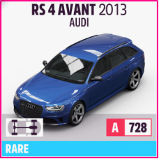 RS 4 AVANT 2013 AUDI