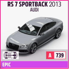 RS 7 SPORTBACK 2013 AUDI