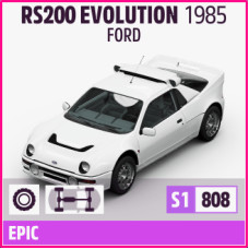 RS200 EVOLUTION 1985 FORD