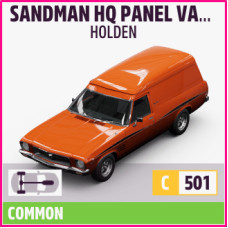 SANDMAN HQ PANEL VAN 1974 HOLDEN