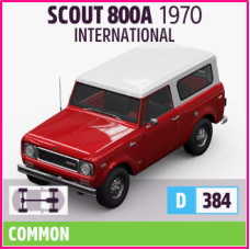 SCOUT 800A 1970 INTERNATIONAL