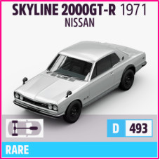 SKYLINE 2000GT-R 1971 NISSAN