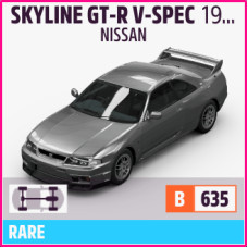 SKYLINE GT-R V-SPEC 1997 NISSAN