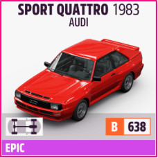 SPORT QUATTRO 1983 AUDI