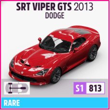 SRT VIPER GTS 2013 DODGE