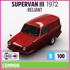 SUPERVAN III 1972 RELIANT