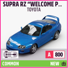 SUPRA RZ  'WELCOME PACK' EDITION 1998 TOYOTA