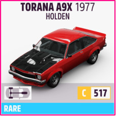 TORANA A9X 1977 HOLDEN